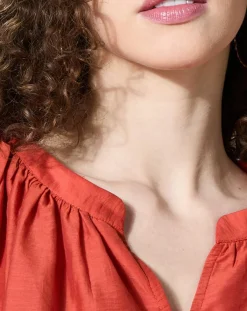 Louizon Tops Et Blouses|Blouse loose Olivera rouge