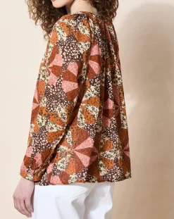 Louizon Tops Et Blouses|Blouse loose Partage paprika