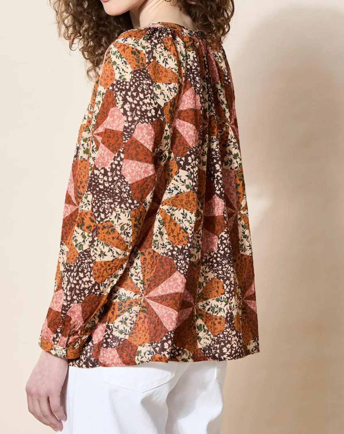 Louizon Tops Et Blouses|Blouse loose Partage paprika