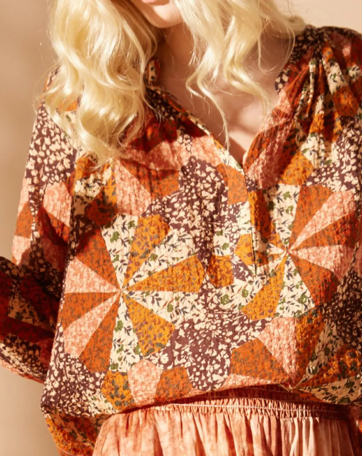 Louizon Tops Et Blouses|Blouse loose Partage paprika