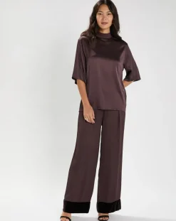 Lauren Vidal Tops Et Blouses|Blouse Mattie raisin