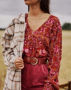 Garance Paris Tops Et Blouses|Blouse Melrose camel