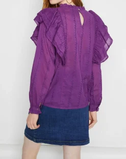 La Petite Etoile Tops Et Blouses|Blouse Neroli violet