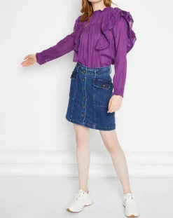 La Petite Etoile Tops Et Blouses|Blouse Neroli violet