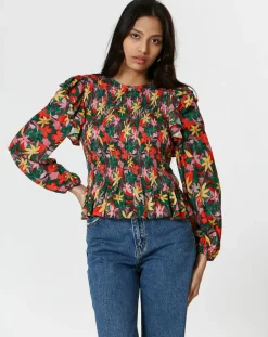 The Korner Tops Et Blouses|Blouse Nina multicolore