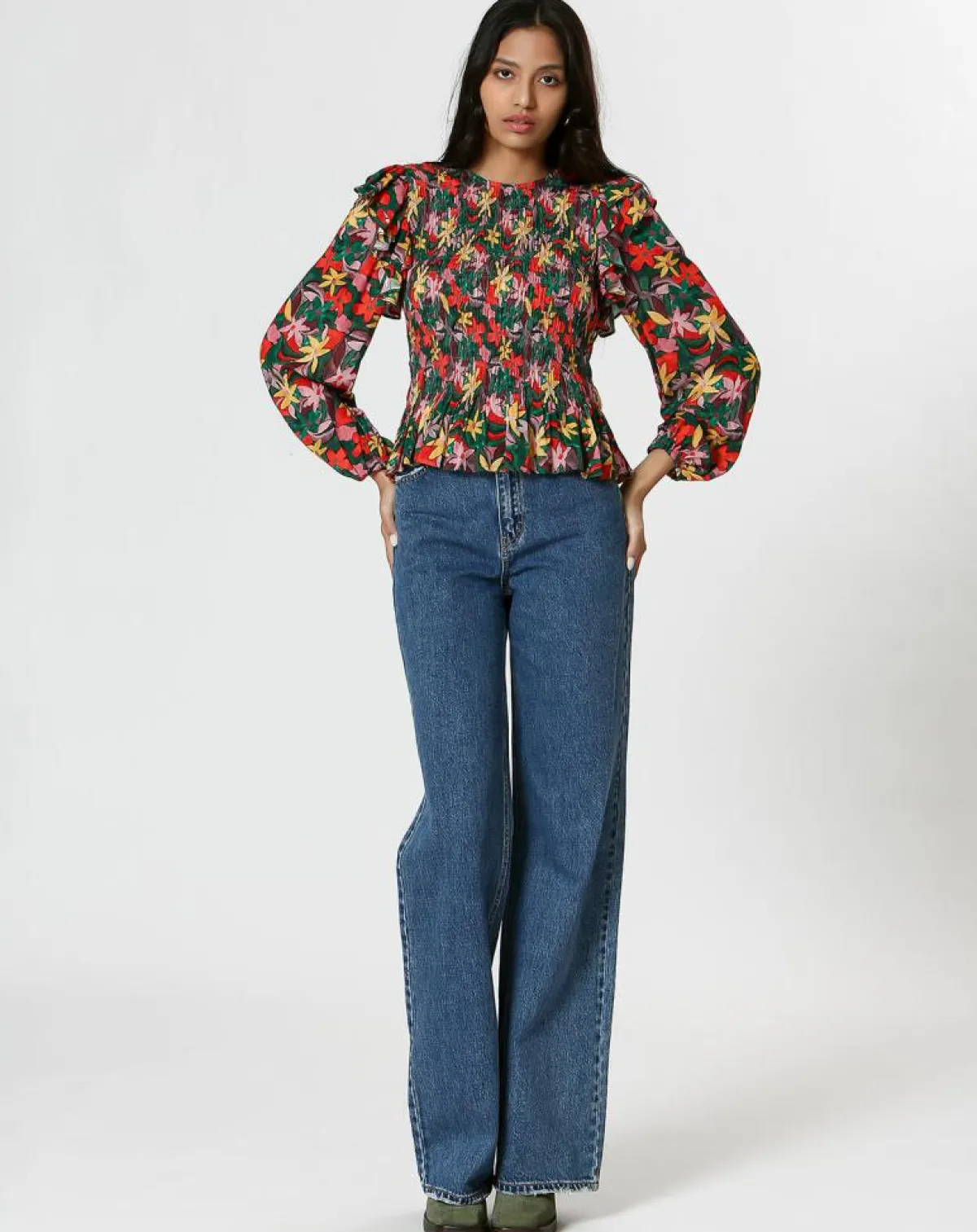 The Korner Tops Et Blouses|Blouse Nina multicolore