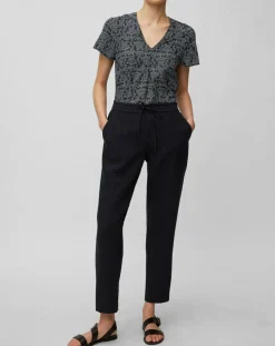 Marc O'Polo Tops Et Blouses|Blouse paisley imprimée bleu/blanc