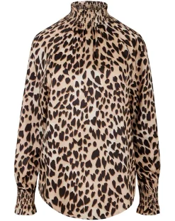 Manoush Tops Et Blouses|Blouse Panthère Coeur léopard