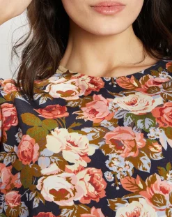 Manoush Tops Et Blouses|Blouse Patchwork encre