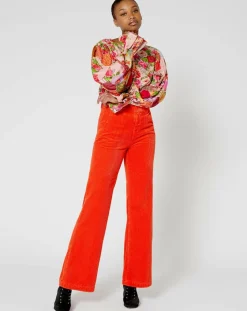 Manoush Tops Et Blouses|Blouse Patchwork rose