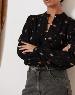 Garance Paris Tops Et Blouses|Blouse Perle noire