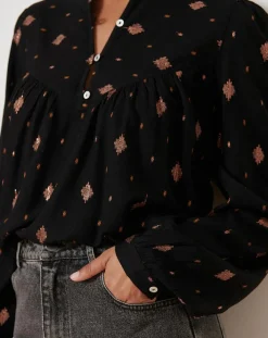 Garance Paris Tops Et Blouses|Blouse Perle noire