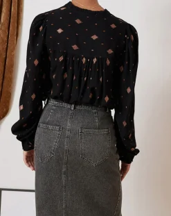 Garance Paris Tops Et Blouses|Blouse Perle noire