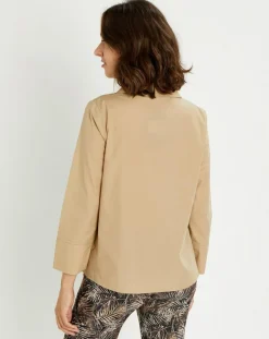 Lauren Vidal Tops Et Blouses|Blouse Pop camel