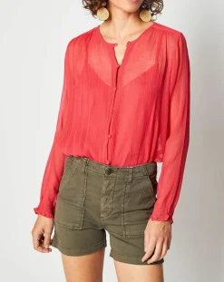 Swildens Tops Et Blouses|Blouse Qartil rouge