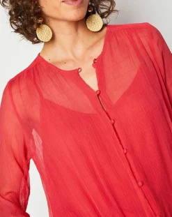 Swildens Tops Et Blouses|Blouse Qartil rouge