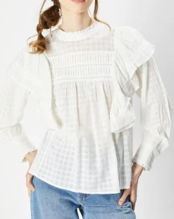 La Petite Etoile Tops Et Blouses|Blouse Somua écrue
