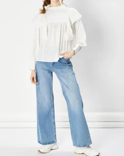 La Petite Etoile Tops Et Blouses|Blouse Somua écrue