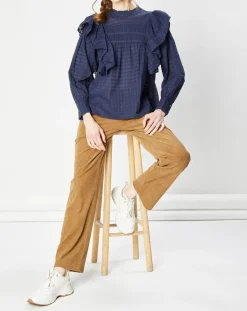 La Petite Etoile Tops Et Blouses|Blouse Somua marine