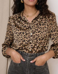 Garance Paris Tops Et Blouses|Blouse Telma beige