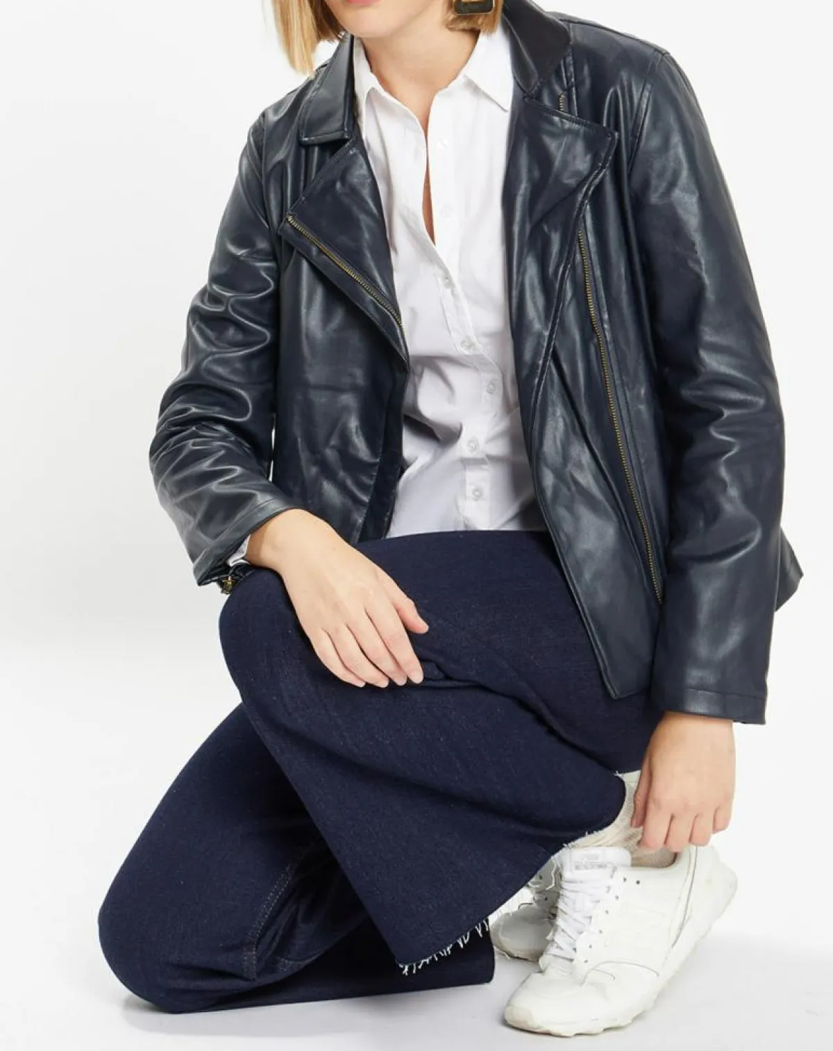 Galeries Lafayette Vestes, Blousons|Blouson Calpaga bleu marine