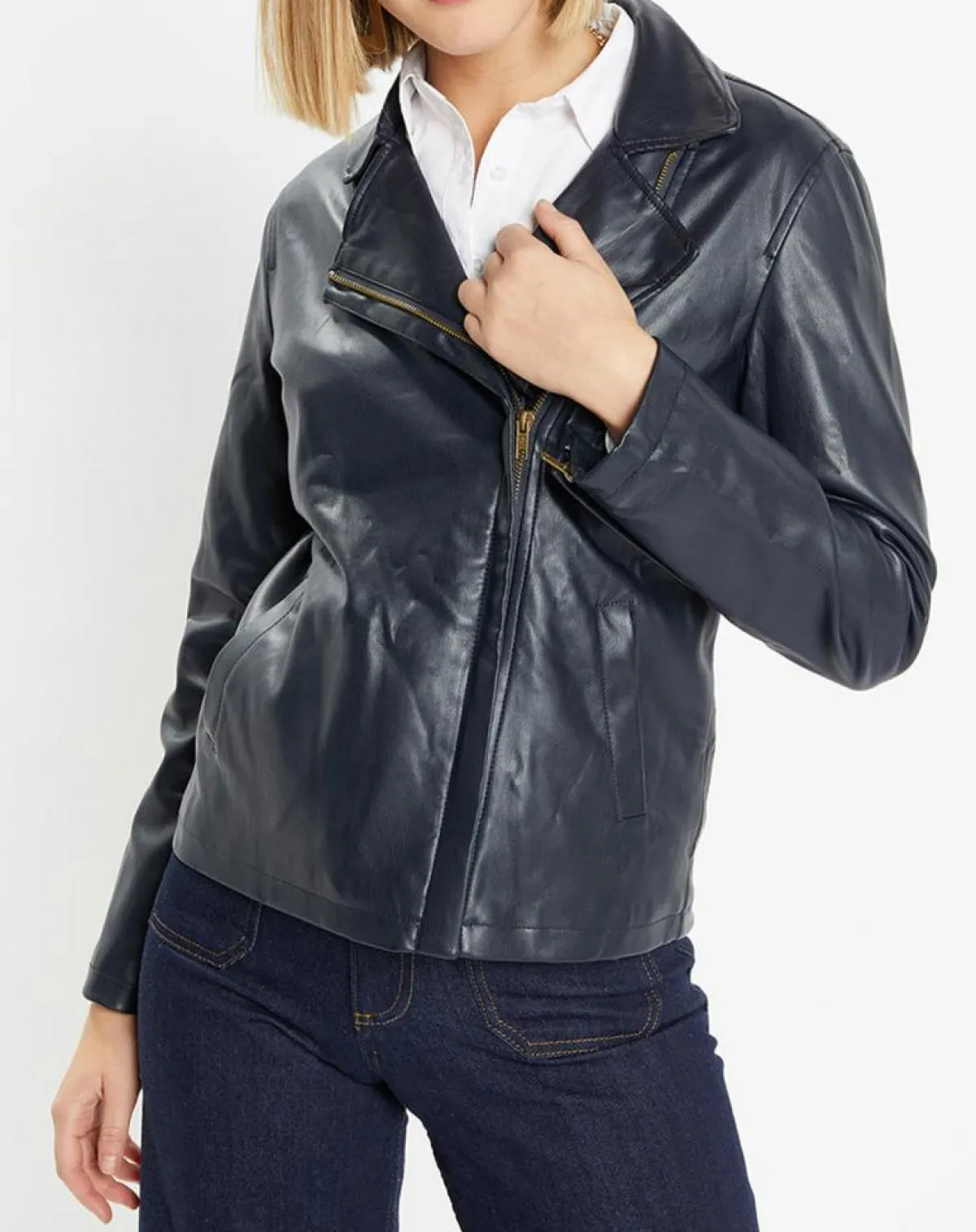 Galeries Lafayette Vestes, Blousons|Blouson Calpaga bleu marine