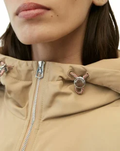 Marc O'Polo Vestes, Blousons|Blouson court à capuche poches zip beige