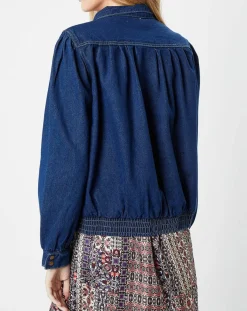 Molly Bracken Vestes, Blousons|Blouson en jean bleu