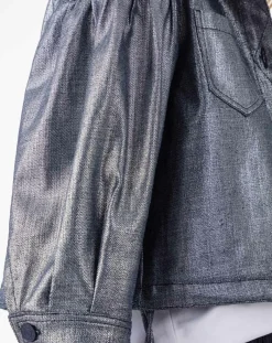 Indies Vestes, Blousons|Blouson Selene bleu/argenté