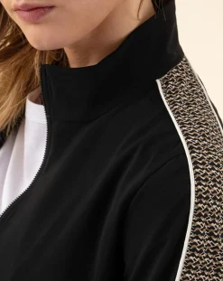 Indies Vestes, Blousons|Blouson Wild noir/tweed