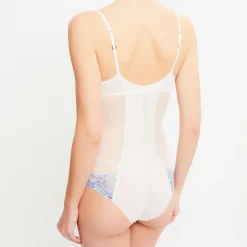 La Perla Lingerie, Nuit|Body Amethyst blanc/bleu