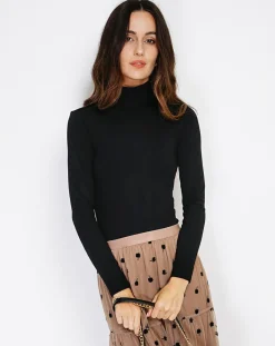 Assuili Lingerie, Nuit|Body en Soie mélangée Judy noir