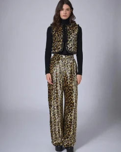 Manoush Vestes, Blousons|Boléro en Velours Panther unique