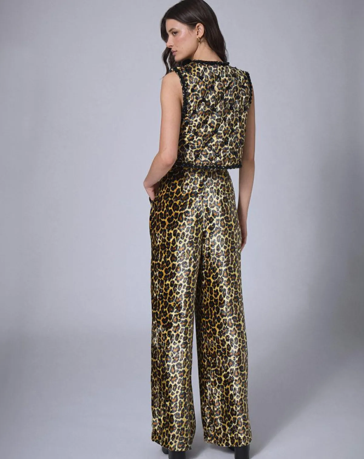 Manoush Vestes, Blousons|Boléro en Velours Panther unique