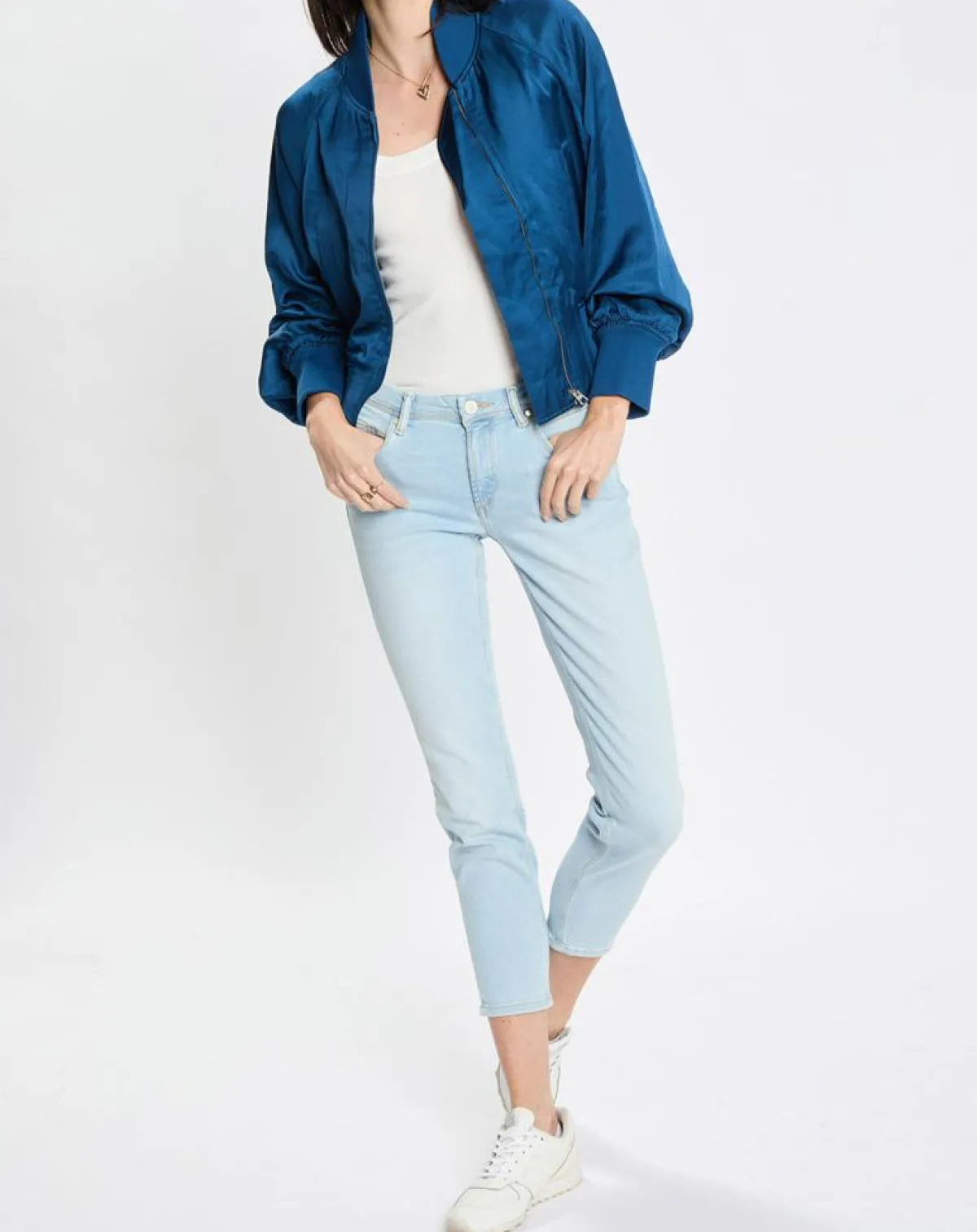 Marc O'Polo Vestes, Blousons|Bomber Aviateur bleu