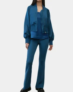 Marc O'Polo Vestes, Blousons|Bomber Aviateur bleu