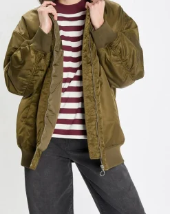 Marc O'Polo Vestes, Blousons|Bomber Padded kaki