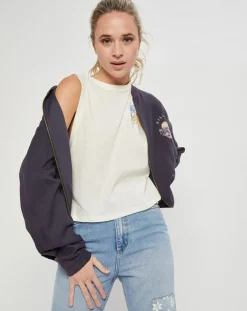 Billabong Vestes, Blousons|Bomber Tropical Summer noir