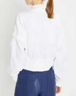 Marc O'Polo Vestes, Blousons|Bombers 100% Lin Kl blanc