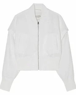 Marc O'Polo Vestes, Blousons|Bombers 100% Lin Kl blanc