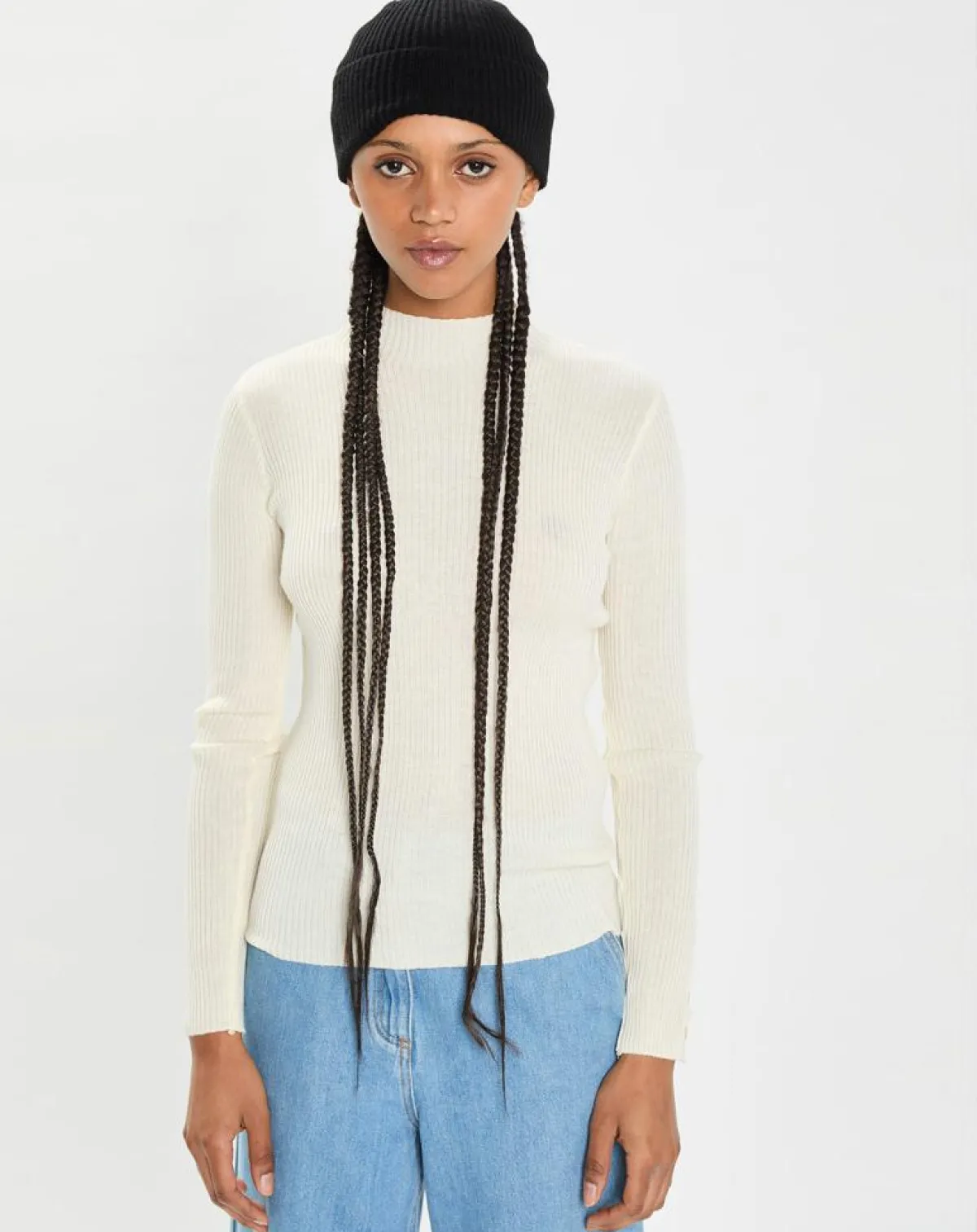 Cashmere Tribu Chapeaux, Bonnets|Bonnet 100% Cachemire Bonny noir