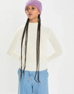 Cashmere Tribu Chapeaux, Bonnets|Bonnet 100% Cachemire maille perle Bonny orchidée