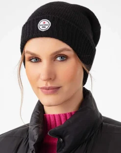 Indies Chapeaux, Bonnets|Bonnet en Laine mélangée Val noir
