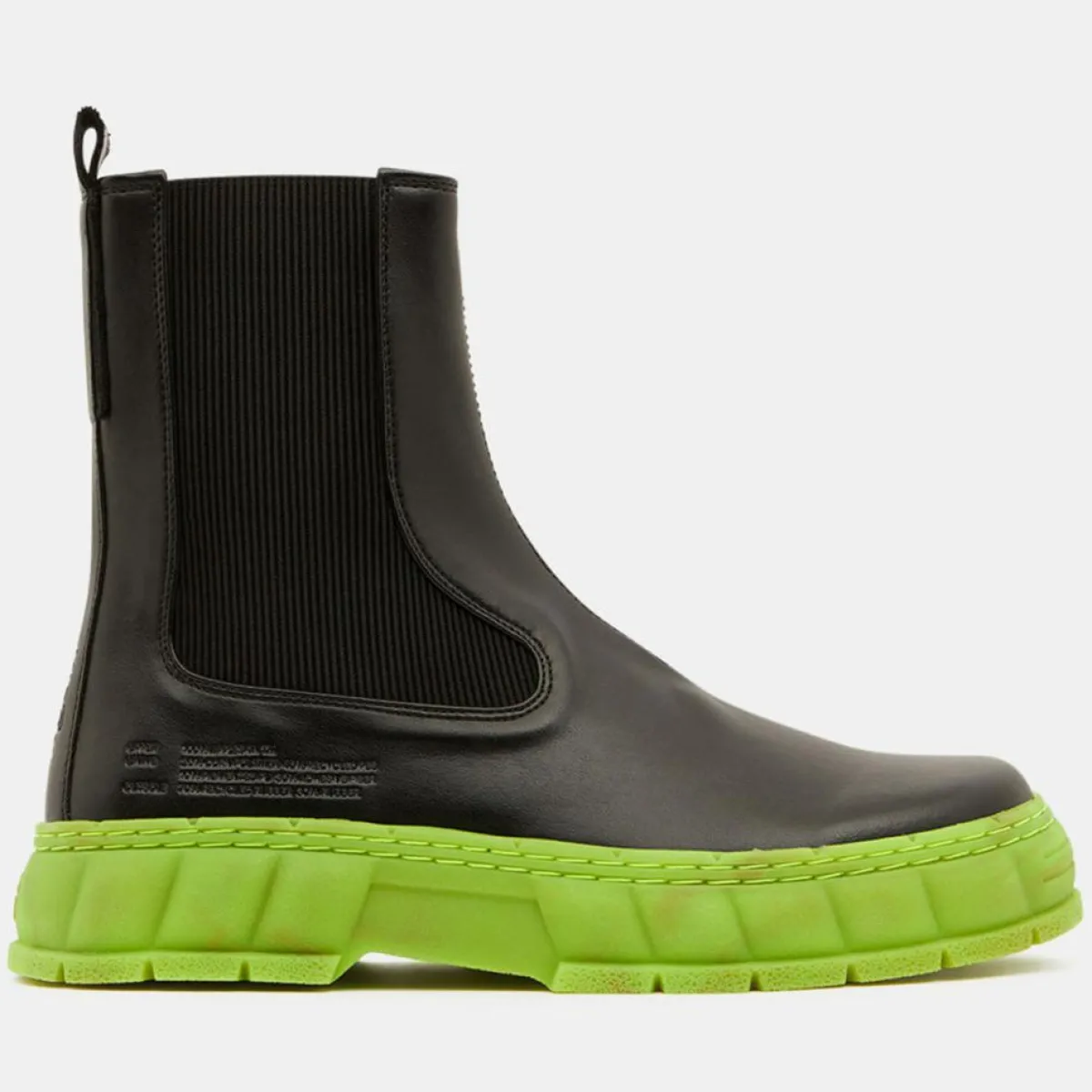 Viron Bottines|Boots appleskin 1997 noir/vert