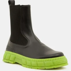 Viron Bottines|Boots appleskin 1997 noir/vert