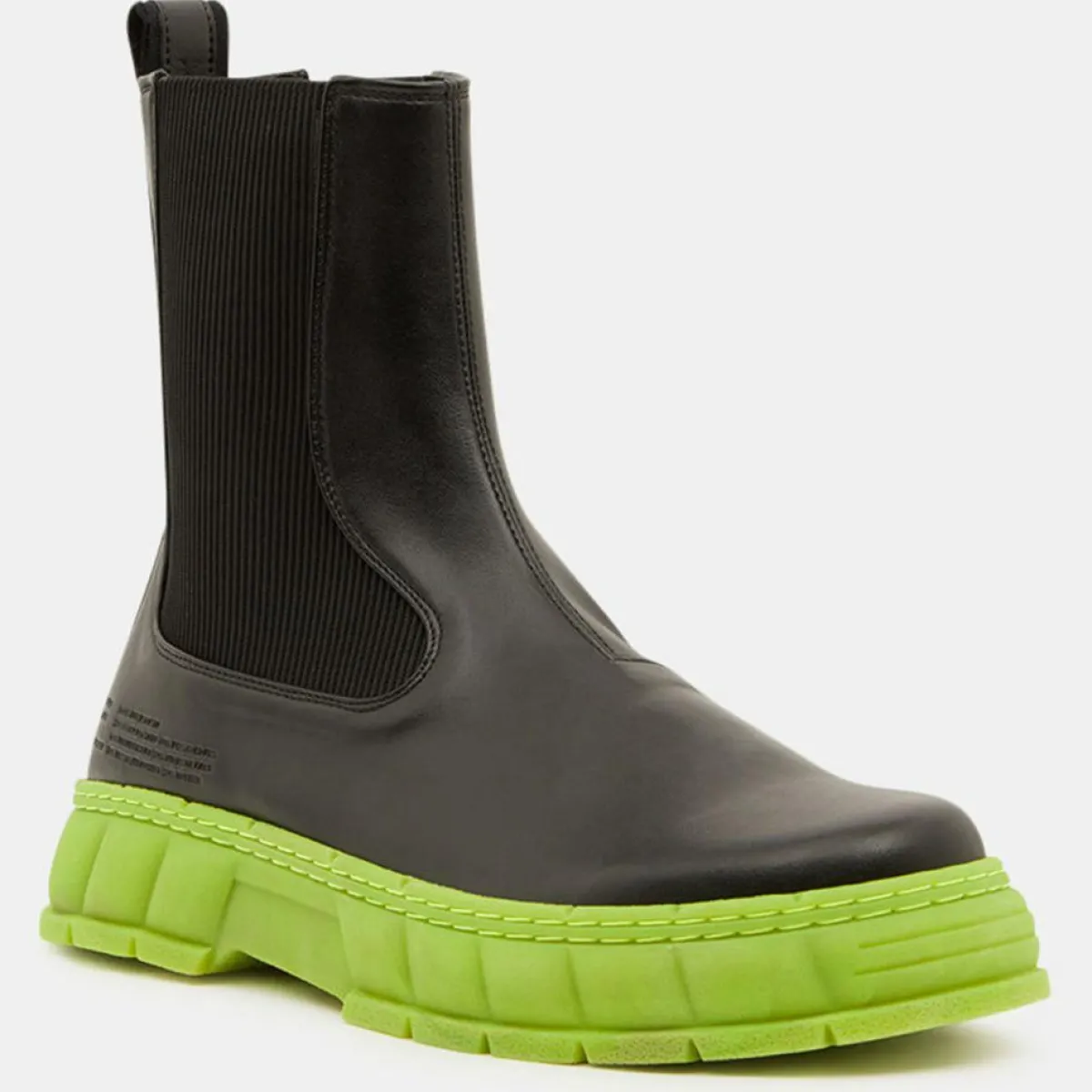 Viron Bottines|Boots appleskin 1997 noir/vert