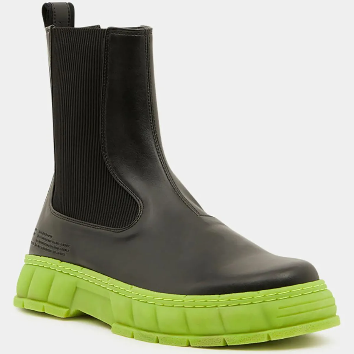 Viron Bottines|Boots appleskin 1997 noir/vert