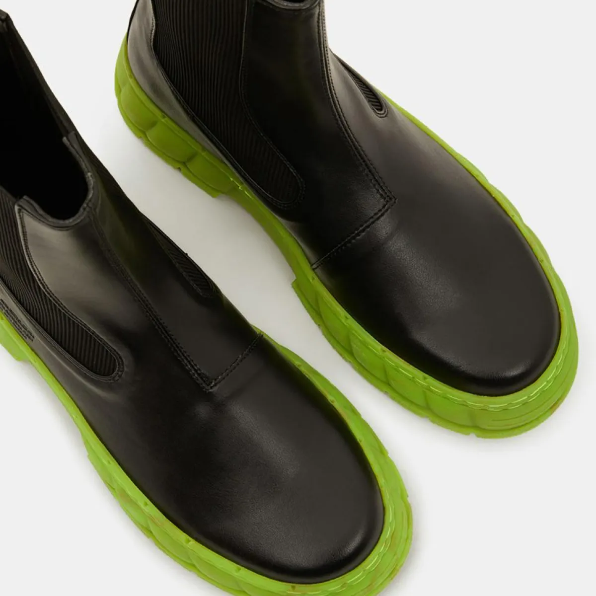 Viron Bottines|Boots appleskin 1997 noir/vert