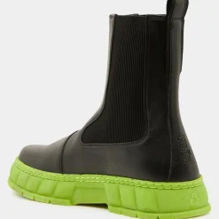 Viron Bottines|Boots appleskin 1997 noir/vert