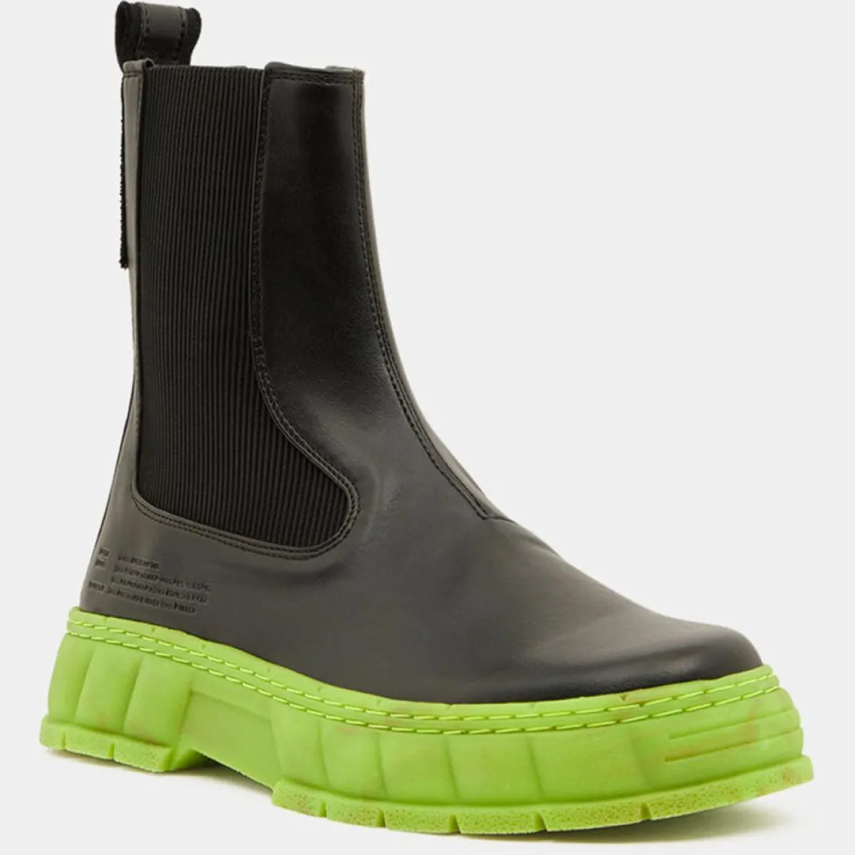 Viron Bottines|Boots appleskin 1997 noir/vert